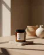 Firuze - Ananas ve Portakal Kokulu Doğal Soya Mumu - Görsel 2